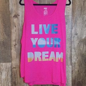 Live Your Dream!! Fitness Tank